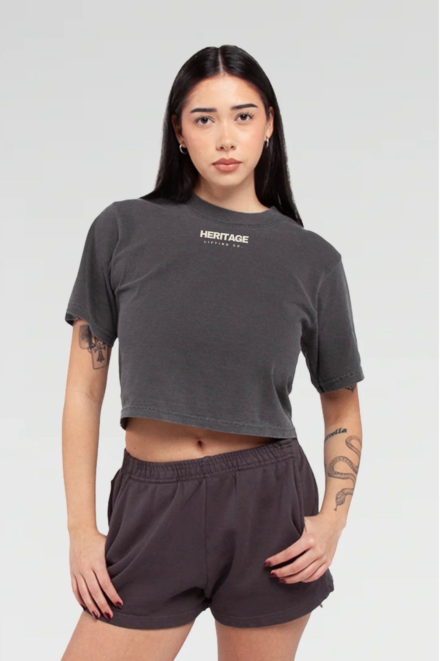 Womens Legacy Crop Top